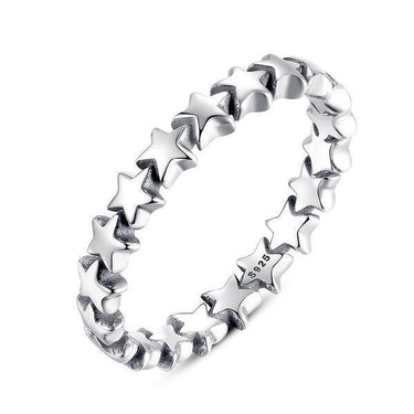 Stars Silver Ring-Your Soul Place